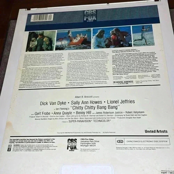 Vintage Chitty Chitty Bang Bang CED - Picture 3 of 8